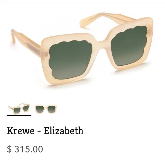 Krewe Elizabeth scallop sunglasses - Picture 6 of 6